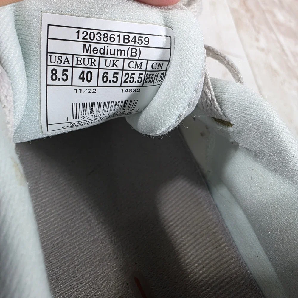 Brooks Revel 6 Womens 8.5 Running Shoes Gray Light Green 1203861B459